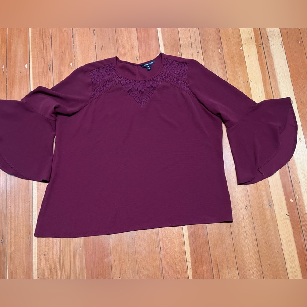 41 Hawthorn brand women’s maroon XXL blouse